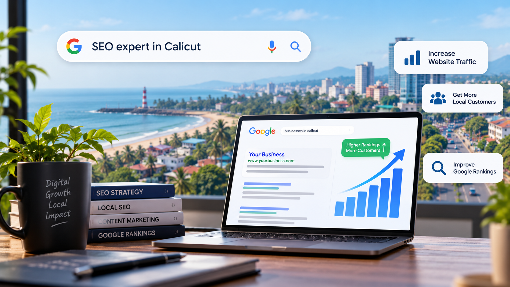 SEO expert in Calicut helping businesses improve Google visibility